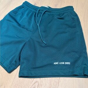 Aime Leon Dore Men’s Mesh emerald Shorts